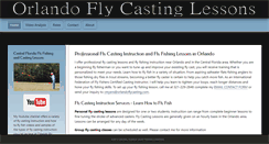 Desktop Screenshot of orlandoflycasting.com