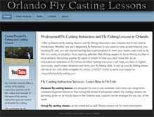 Tablet Screenshot of orlandoflycasting.com